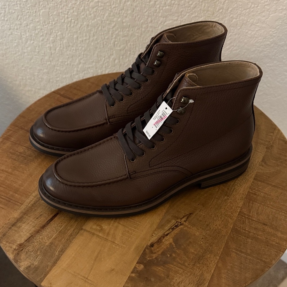 Banana Republic Dark Brown Leather Boots